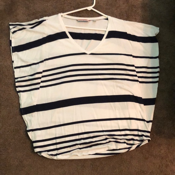 Navy and white striped shirt - Picture 1 of 1